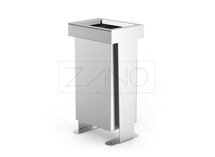 Stainless steel dustbin