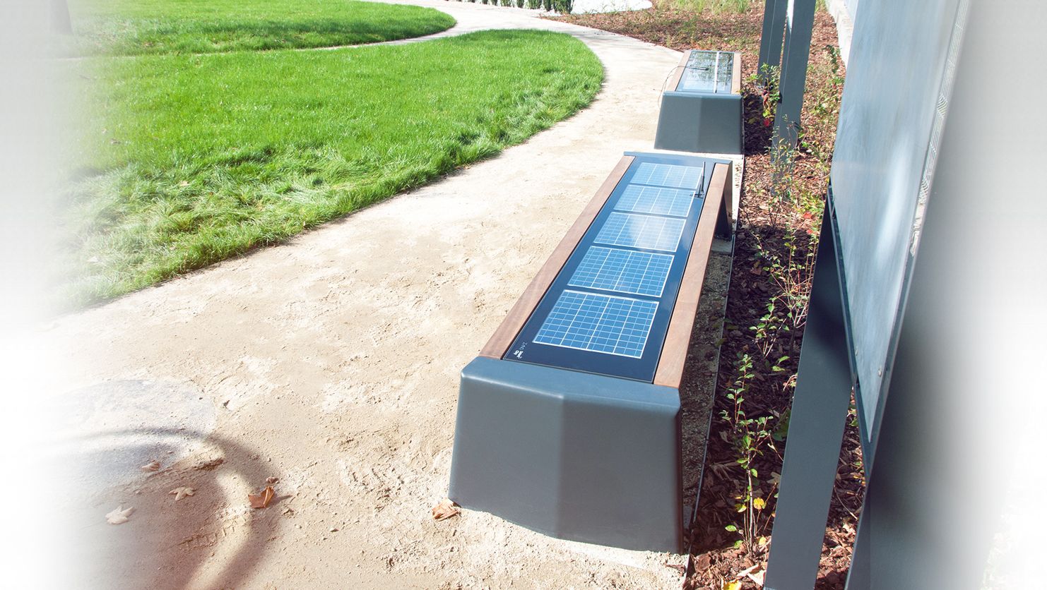 Photon series solar benches