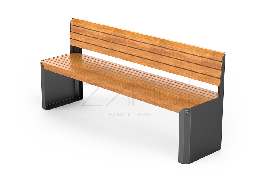 Stilo benches 02.048 | powder-coated carbon steel