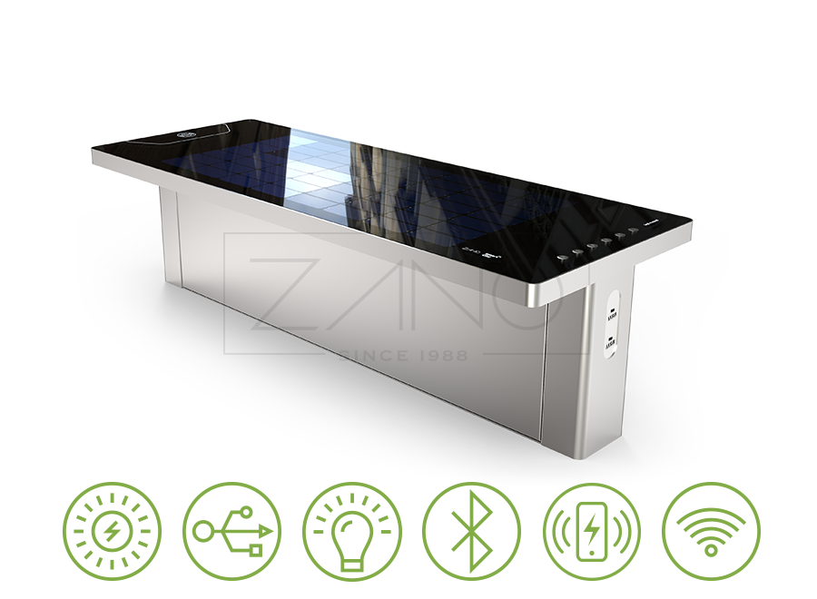 Scandik solar bench 02.846